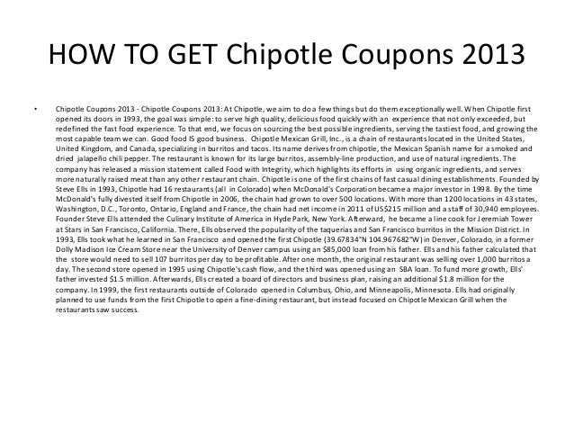 Chipotle Discount codes 2013 - Printable Chipotle Discount coupons 2013 photograph relating to Chipotle Printable Coupon named Chipotle Discount coupons 2013 - Printable Chipotle Coupon codes 2013